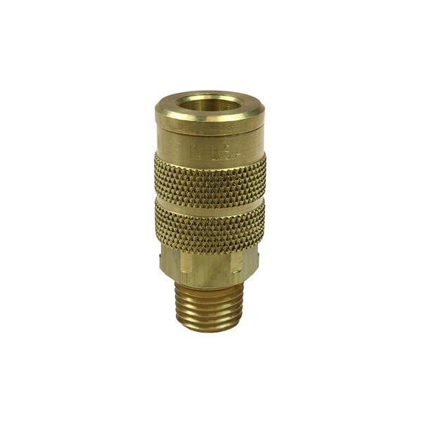 1/4" 6-Point Automotive Coupler 3/8" MPT